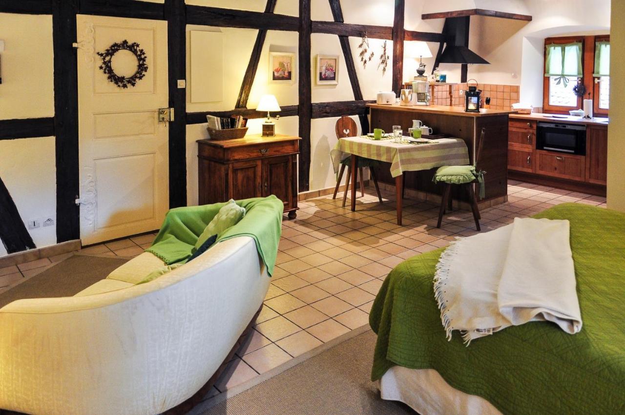 Gite "Le Sylvaner" A Riquewihr Kültér fotó